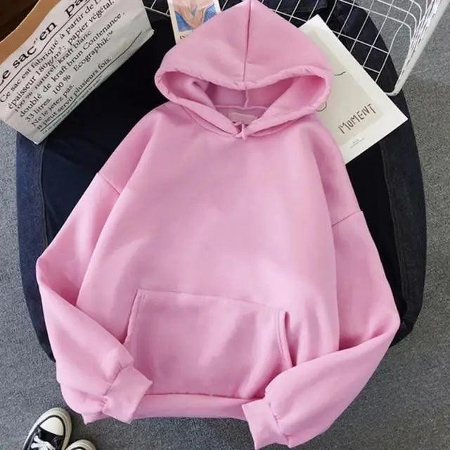 Man Sweatshirt With A Hood Hoodies Ladies Long Sleeve Casual Warm Hoodie Pullover Clothes Unisex Solid Color Print Hoodie Casual Long Sleeve Pullover Hoodie