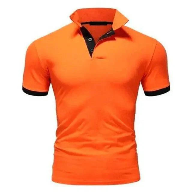 New Polo Shirt Men Summer Cool Men's Shirts Sleeve Polo Business Clothes Luxury Men Tee Shirt Polos  women's short sleeves Summer Men's T-shirt Short Sleeved Lapel Casual T-shirt for Male Half Sleeve Tops