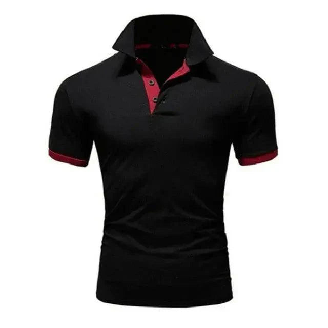 New Polo Shirt Men Summer Cool Men's Shirts Sleeve Polo Business Clothes Luxury Men Tee Shirt Polos  women's short sleeves Summer Men's T-shirt Short Sleeved Lapel Casual T-shirt for Male Half Sleeve Tops